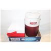 Image 1 : LRG COLEMAN WATER COOLER W/ SMALL