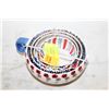 Image 1 : PORCELAIN MEASURING CUP SET