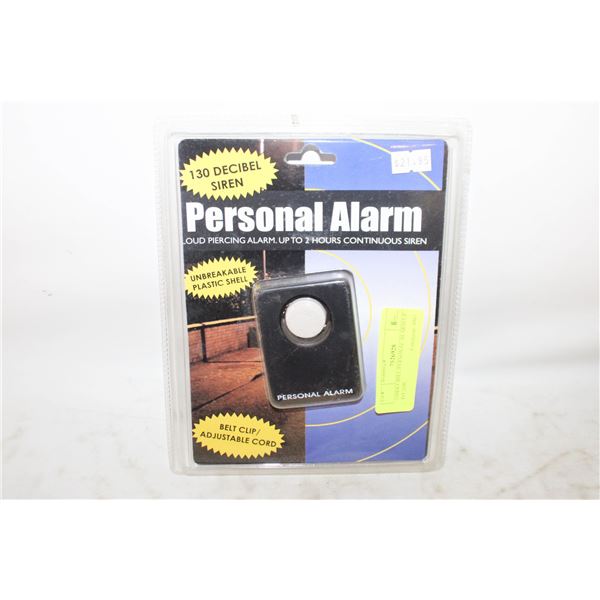 130DECIBEL PERSONAL ALARM UP TO 2HR