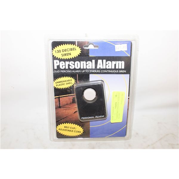130DECIBEL PERSONAL ALARM UP TO 2HR