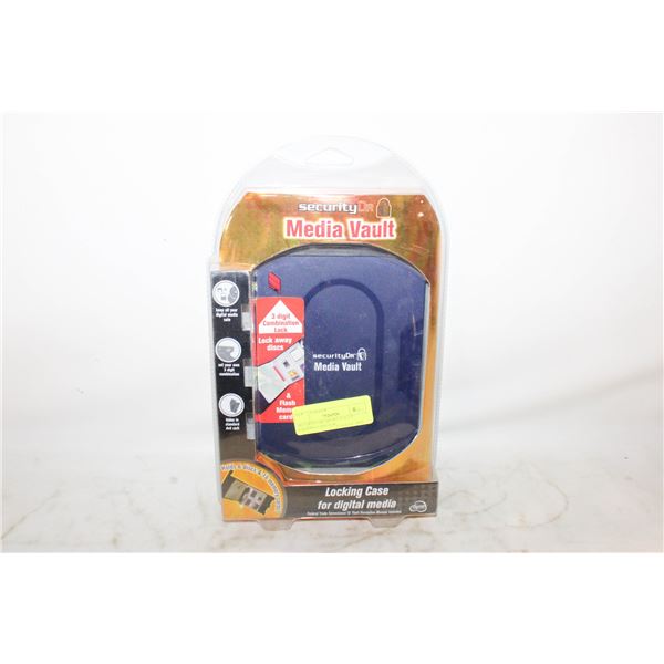 SECURITY DR. MEDIA VAULT LOCKING CASE FOR