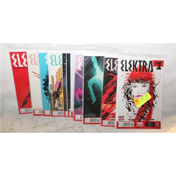 ELEKTRA #1-11 MARVEL COMICS