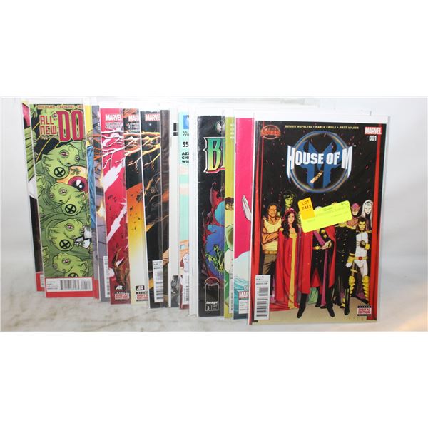 18 ASSORTED COMICS - MARVEL, DC, IMAGE