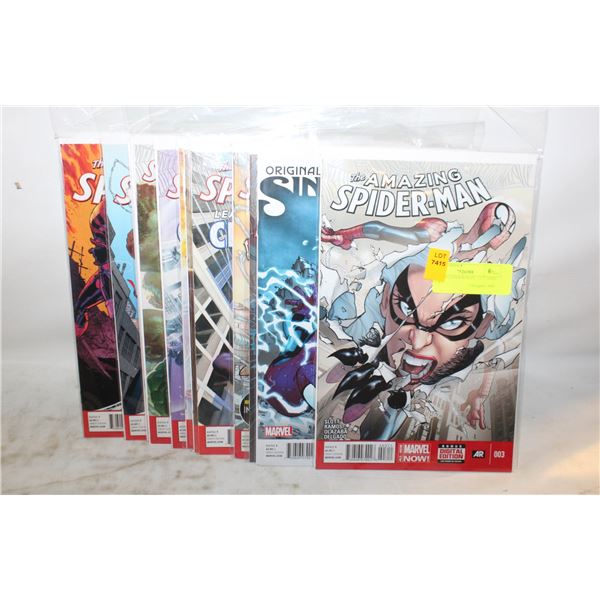 AMAZING SPIDER-MAN – 13 COMIC BOOKS