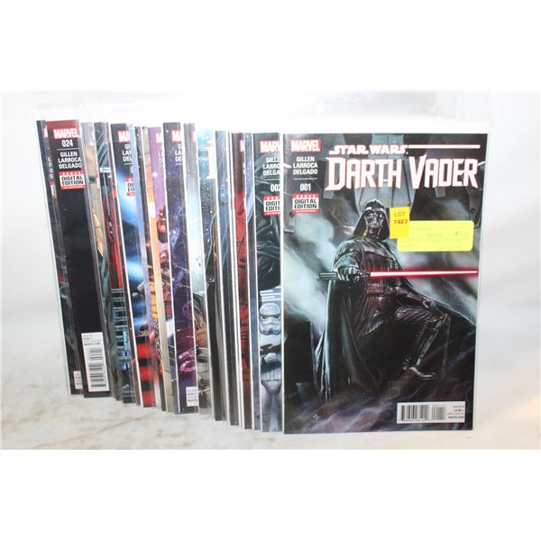 STAR WARS DARTH VADER #1-25 COMICS