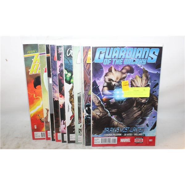 GUARDIANS OF THE GALAXY ASSORTED, 12 BOOK LOT