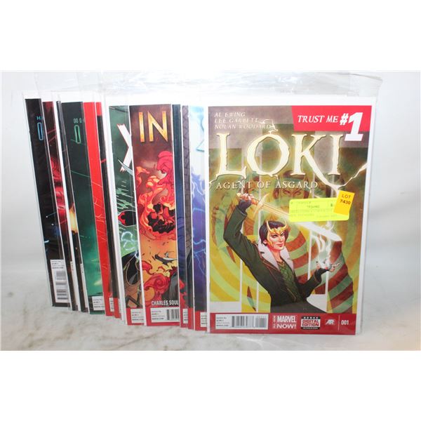 MARVEL COMICS 15 BOOK LOT XMEN, AVENGERS