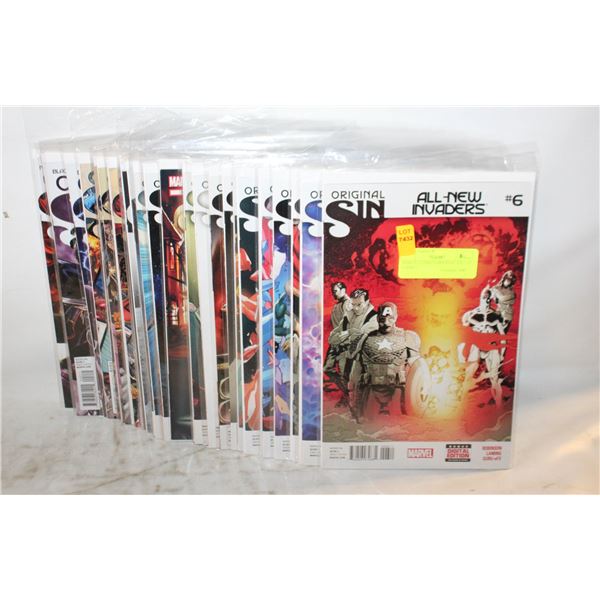 MARVEL COMICS ORIGINAL SIN - 34 COMICS