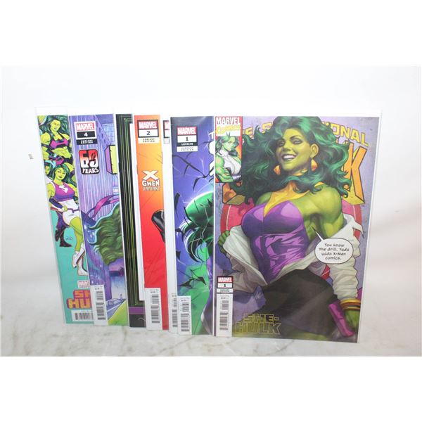 COMICS SHE HULK LOT OF 8 COMICS VARIANT
