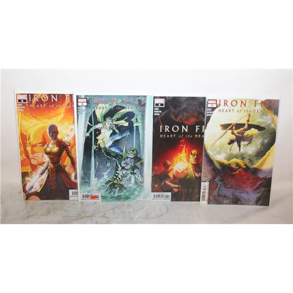 MARVEL COMICS IRON FIST LOT OF 4 COMICS