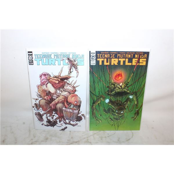 IDW TMNT 128 & 129 BOTH KEY 1ST APP’S