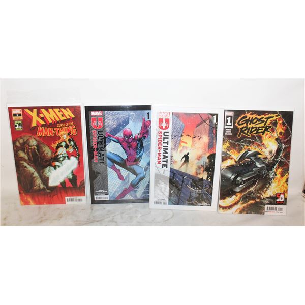 MARVEL COMICS LOT OF 4 GHOST RIDER 1ST APP’S,