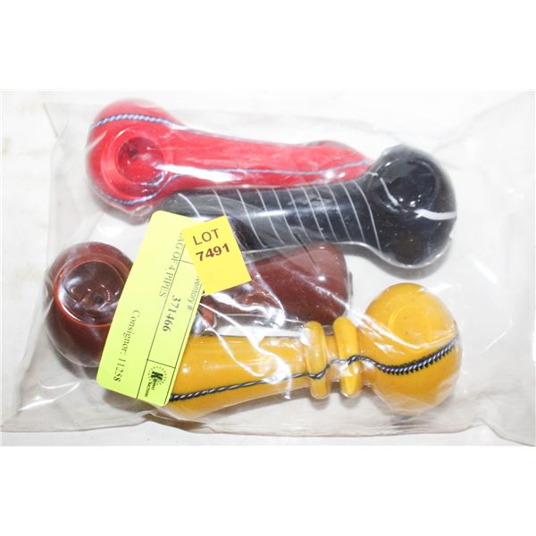 BAG OF 4 PIPES