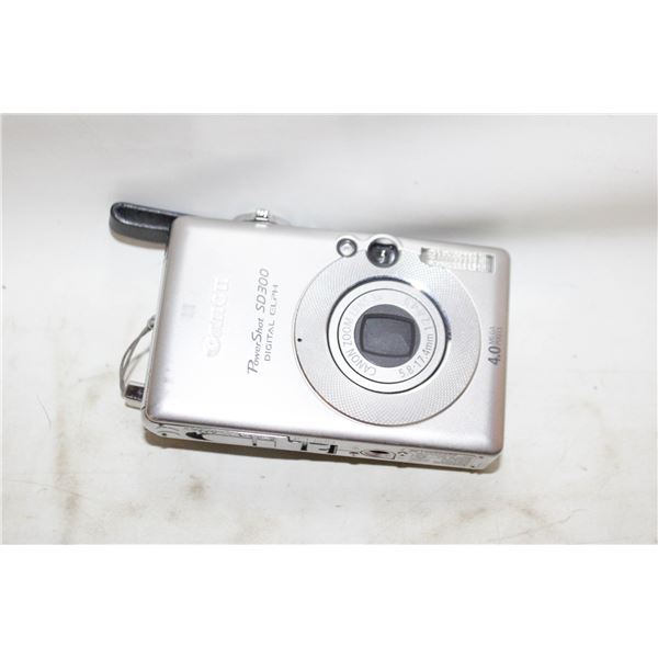 CANON POWERSHOT SD300 DIGITAL CAMERA