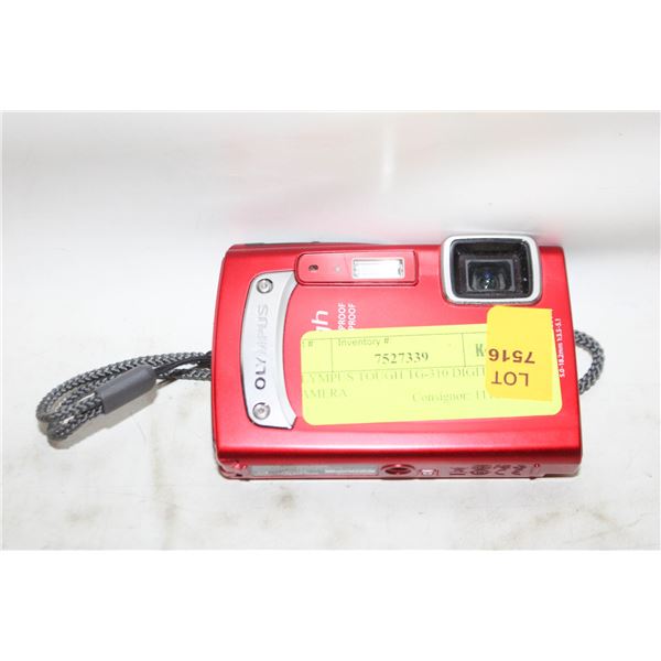 OLYMPUS TOUGH TG-310 DIGITAL CAMERA