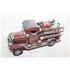 Image 1 : METAL FIRE TRUCK MODEL (MADE TO APPEAR ANTIQUE)