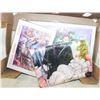 Image 1 : (2) JAPANESE ANIME PUZZLE + 1 PILLOW COVER