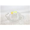 Image 1 : VINTAGE CLEAR GLASS JUICER+HANDLE+SPOUT