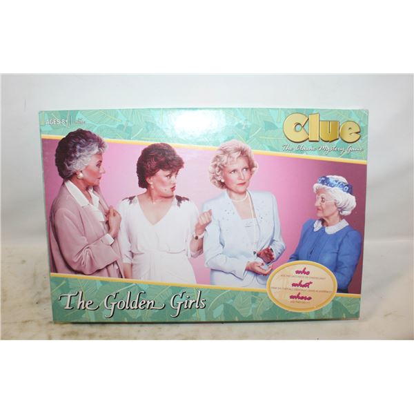 THE GOLDEN GIRLS CLUE BOARD GAME