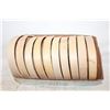 Image 1 : 10 PCS NATURAL BAMBOO STEAMER LID FOR FOOD