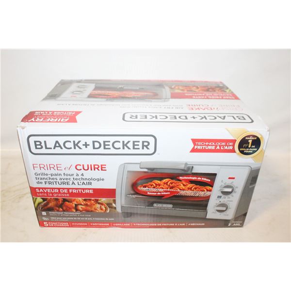 NEW BLACK+DECKER AIR FRY TOASTER OVEN