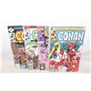 Image 1 : LOT OF 4 VINTAGE CONAN COMIC BOOKS