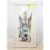 Image 1 : BELGIUM ART PIECE WATER COLOUR PRINT R.SNAPPER