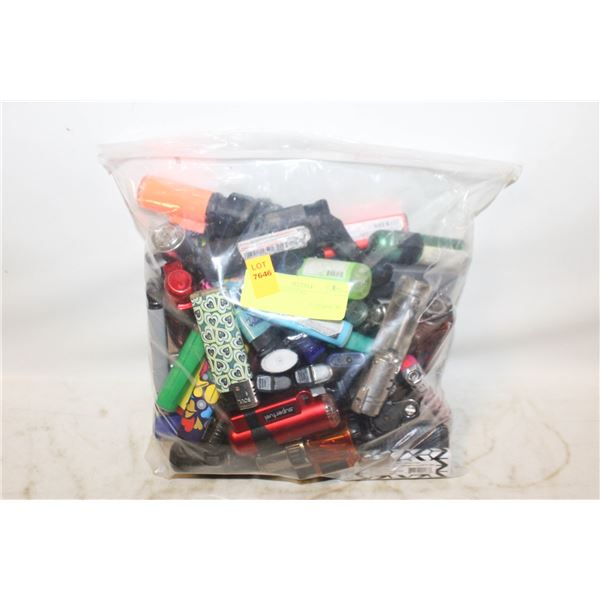 1 BAG OF LIGHTERS