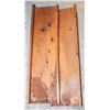 Image 1 : LOT OF 2 WOOD FLOATING SHELVES 36” LENGTH