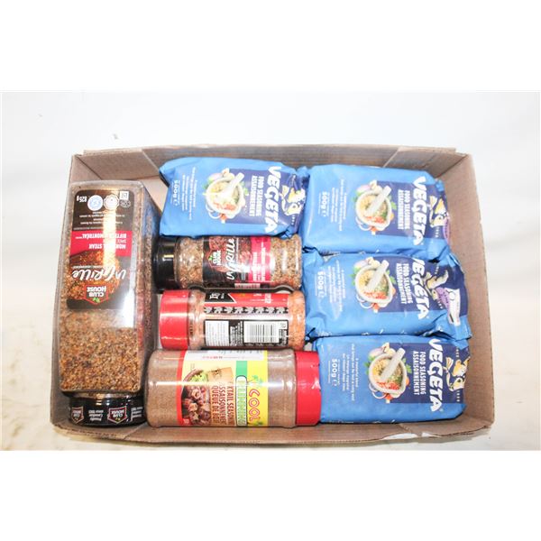 1 FLAT OF SPICES UNOPENED