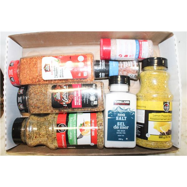 1 FLAT OF SPICES UNOPENED