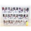 Image 1 : (2) UNCUT SHEETS OILERS HOCKEY CARDS 1980S