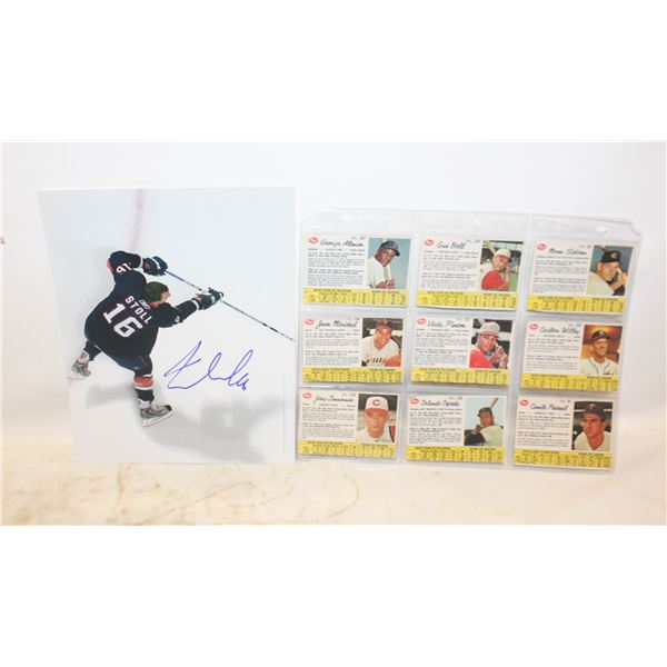 UNVERIFIED SIGNED PICTURE OF JARRET STOLL +