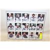 Image 1 : (2) UNCUT SHEETS 1980S EDMONTON OILERS