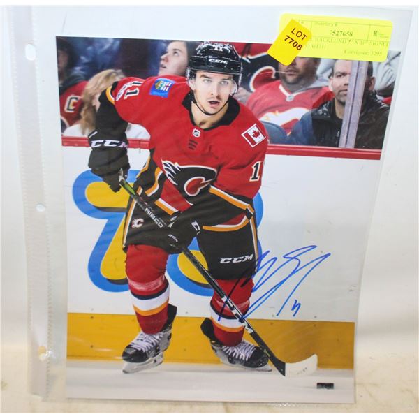 MIKAEL BACKLUND 8" X 10" SIGNED PHOTO WITH