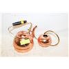 Image 1 : COPPER KETTLE KETTLE AND WATERING CAN
