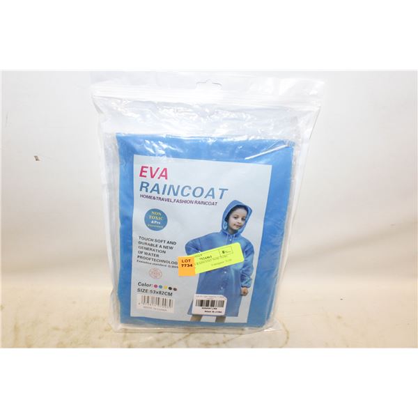 2 PCS EVA RAINCOAT NON TOXC AND PRO