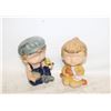 Image 1 : VINTAGE 1970'S STONEWARE CHILDREN FIGURES,