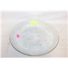 Image 1 : VINTAGE HEYE FILIGRAN GLASS PLATE