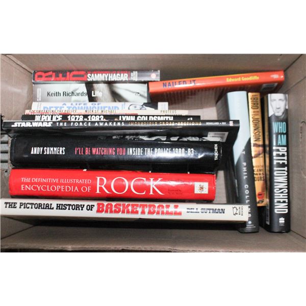 BOOKS - BOX OF ASSORTED BOOK