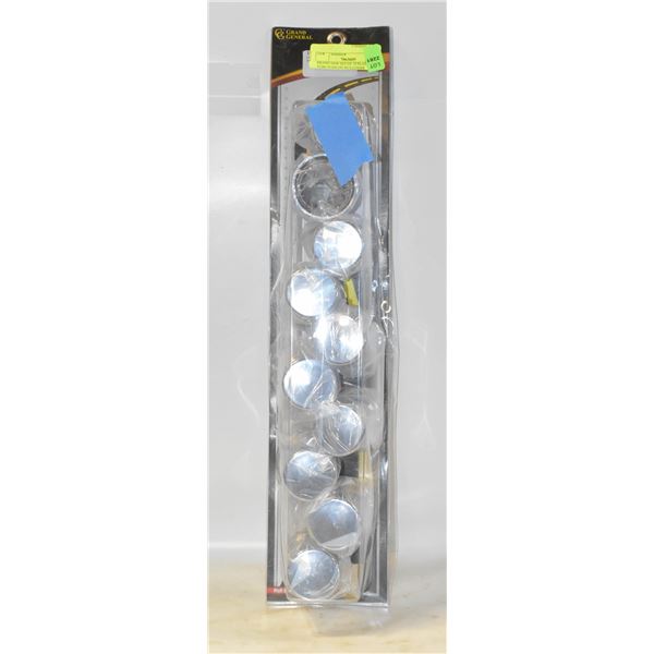 BRAND NEW SET OF 10 PLASTIC TUBE PUSH-ON NUT COVER