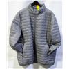 Image 1 : BENCH MENS XLARGE SPRING PUFFER JACKET - GREY