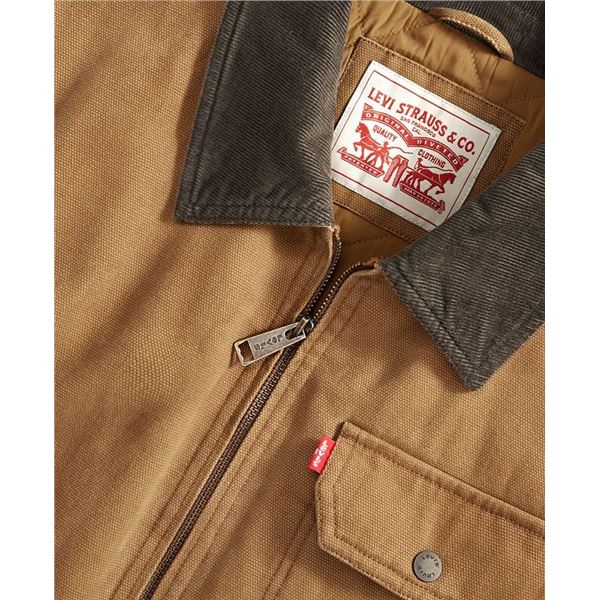 NEW LEVIS MENS XLARGE CANVAS JACKET - ORIGINAL