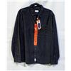 Image 1 : NEW FRANK MENS BUTTON UP SHIRT BLACK SIZE MEDIUM