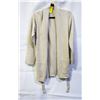 Image 1 : COMO VINTAGE WOMENS CARDIGAN WITH TIE BEIGE SZ XS