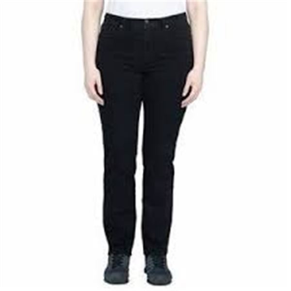 NEW WOMENS REALTREE LINED JEANS BLACK SIZE 34 X 30