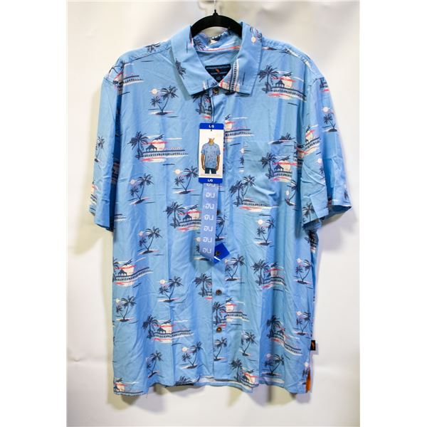 NEW MARGARITAVILLE MENS LARGE BEACH SHIRT