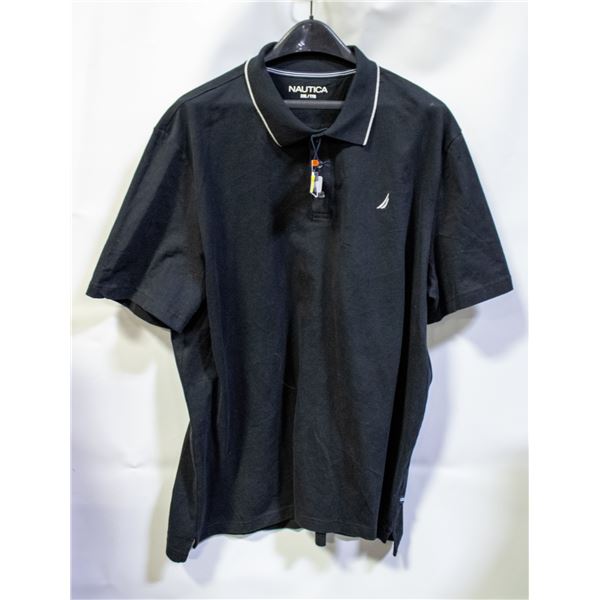 NEW NAUTICA MENS XX LARGE COLLARED SHIRT
