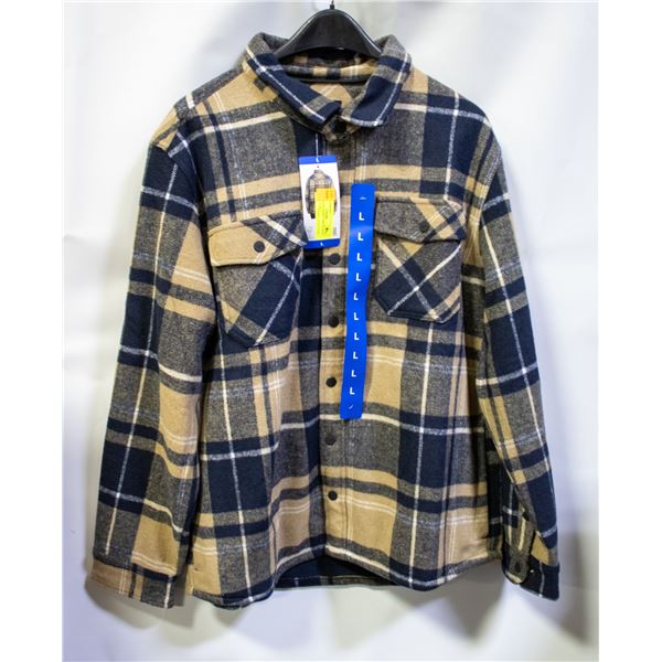 NEW DAKINE MENS LARGE FLEECE SHIRT JACKET