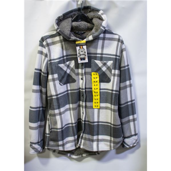 NEW REAL TREE WOMENS SMALL FLEECE JACKET